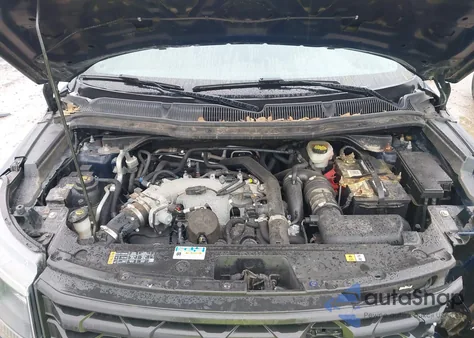 2017 Ford Police Interceptor from USA, damaged, VIN 1FM5K8ATOHGD67308